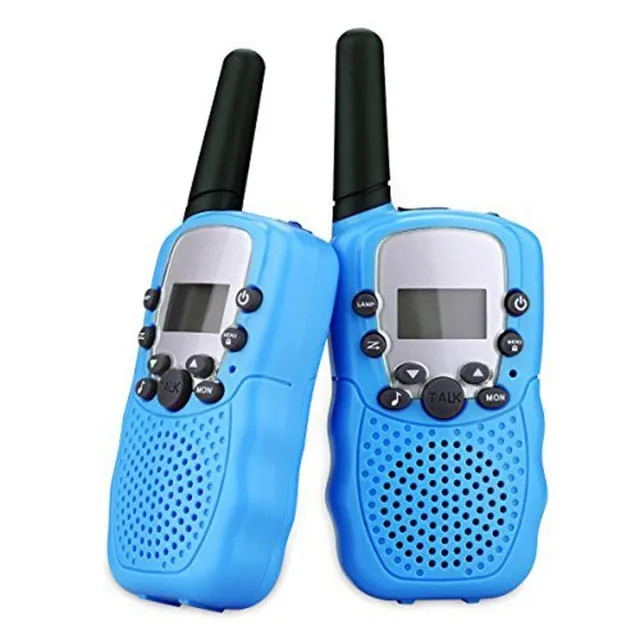 Anal DB Global Surplus 2 PcsSet Children Toys 22 Channel Walkie Talkies Two Way Radio UHF Long Range Handheld Transceiver Kids Gift M09