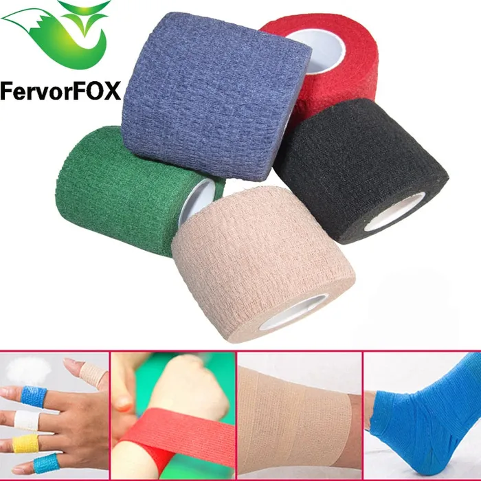 Anal DB Global Surplus 45M Colorful Sport Elastoplast Athletic Kinesiology Elastic Bandage Self Adhesive Wrap Tape Ankle Knee Arthrosis Protector