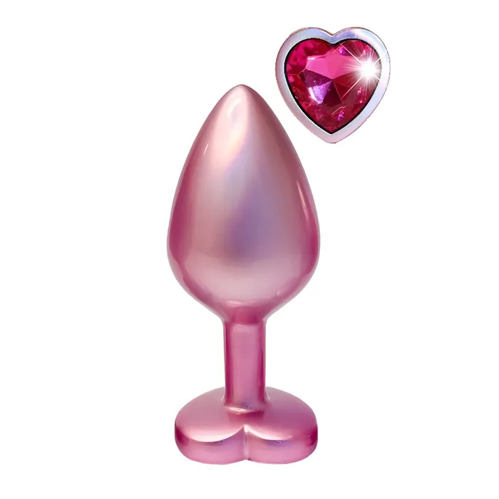 Anal Dream Toys Gleaming Love Pearl Pink Butt Plug Medium