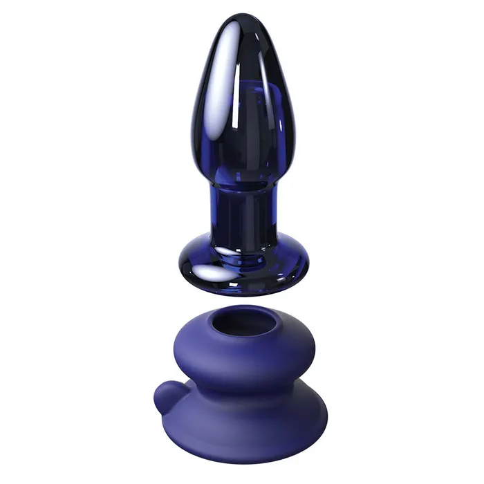 Anal PipeDream Icicles No 85 Vibrating Glass Butt Plug Massager