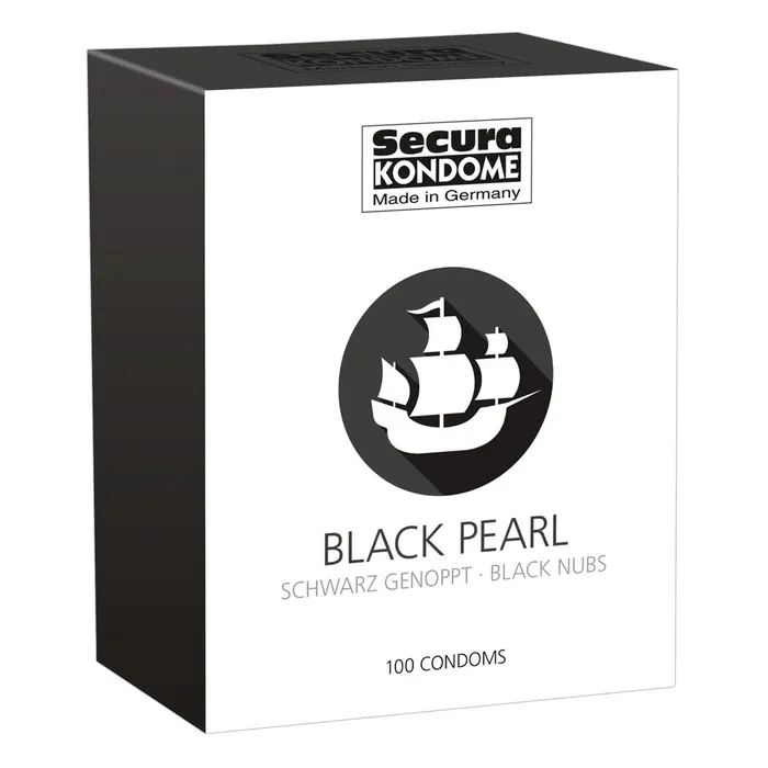 Anal Secura Kondome Secura Kondome Black Pearl x100 Condoms