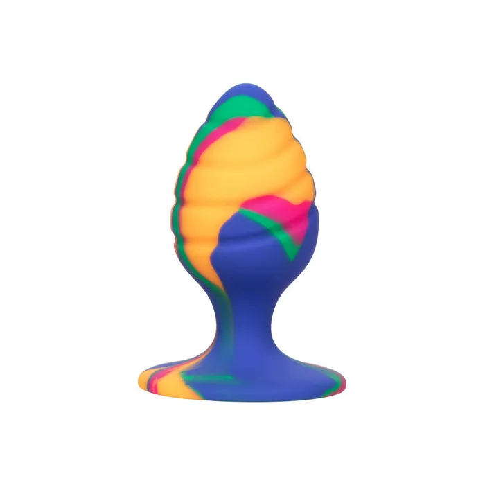 Anal Toy Joy Sex Toys Cheeky Medium Swirl Tie Dye Butt Plug