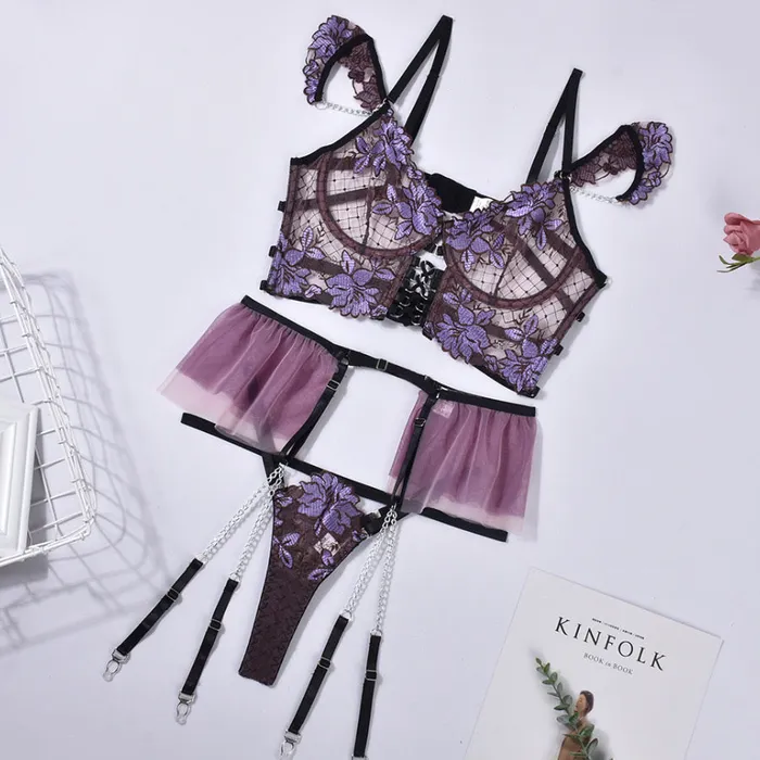 Anal Wild Nights Scarlett Lingerie Set