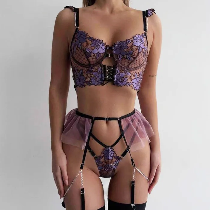 Anal Wild Nights Scarlett Lingerie Set