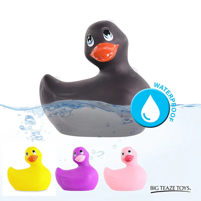 Big Teaze Anal I Rub My Duckie 20 Classic Massager Black