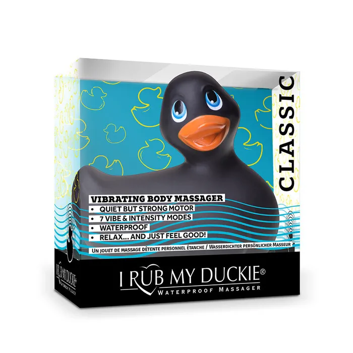 Big Teaze Anal I Rub My Duckie 20 Classic Massager Black