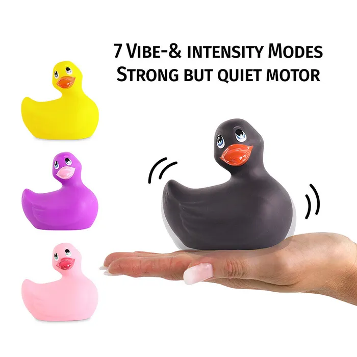 Big Teaze Anal I Rub My Duckie 20 Classic Massager Black