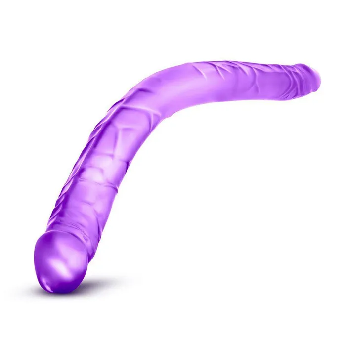 Blush Novelties Dildos B Yours 16 Inch Purple Double Dildo