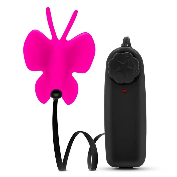 Blush Novelties Luxe Butterfly Clitoral Teaser Fuchsia Vibrators