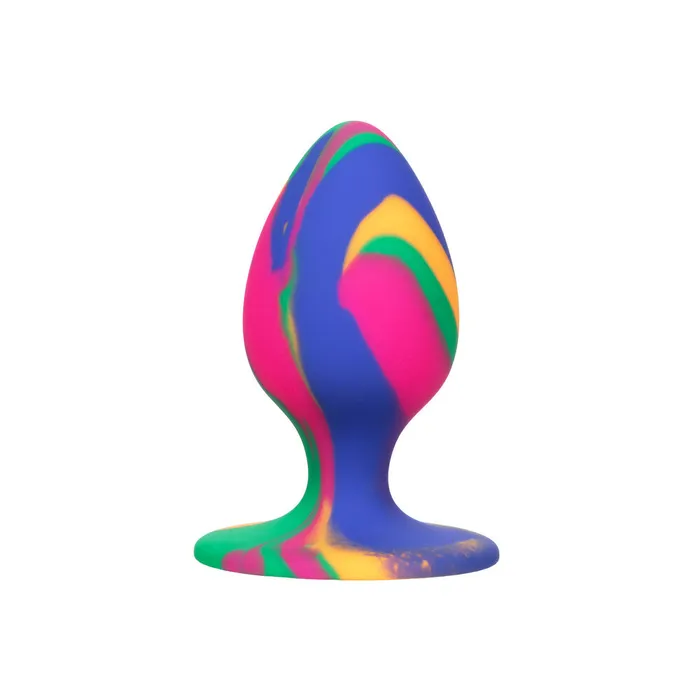 California Exotic Anal Cheeky Medium Tie Dye Butt Plug