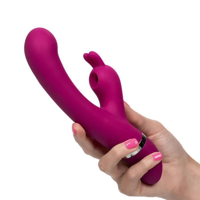 California Exotic Female Sex Toys Foreplay Frenzy Bunny Kisser Vibrator