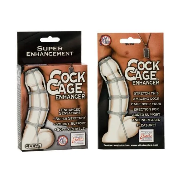 California Exotic Male Sex Toys Cock Cage Enhancer