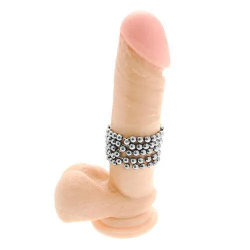 California Exotic Male Sex Toys Ultimate Stroker Beads Cock Ring