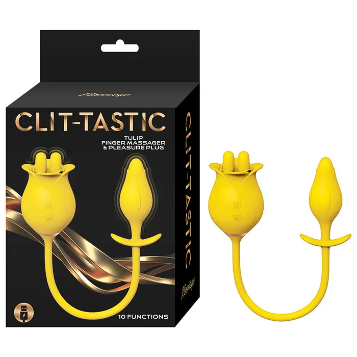 ClitTastic Tulip Finger Massager Pleasure Plug Set Nasswalk Toys Anal