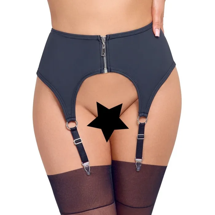 Cottelli Collection Cottelli Zip Suspender Belt Size Small Male Sex Toys