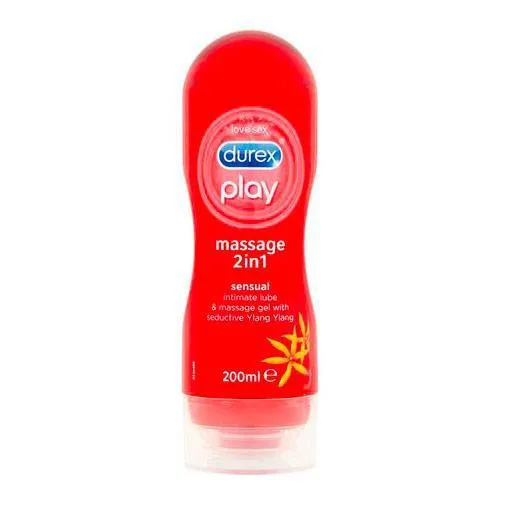 Couples Durex Play Ylang Ylang 2in1 Massage Gel And Sensual Lube 200ml Durex Condoms