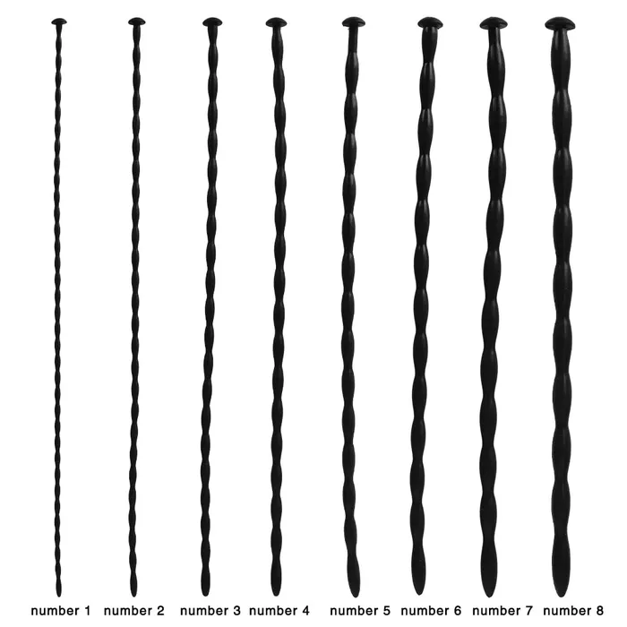 DB Global Surplus Male Sex Toys Silicone Urethral Catheter Penis Urethra Stimulator Dilator Urethral Rod Sex Toys Male Penis Plugs Masturbator Urethral Sounds