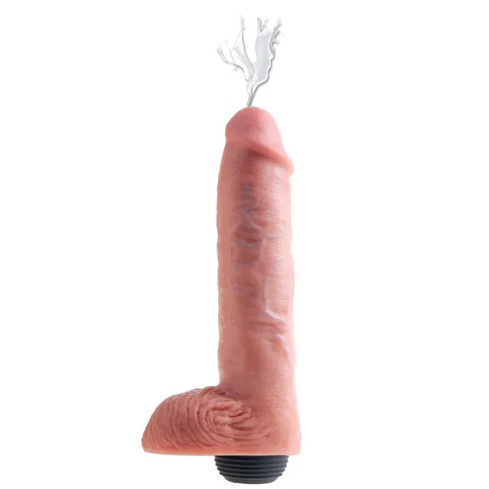 Dildos King Cock 11 Inch Squirting Cock With Balls Flesh PipeDream