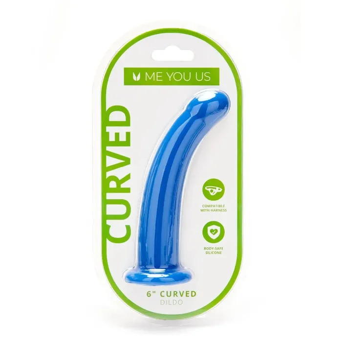 Dildos Me You Us Me You Us 6 Inch Curved Silicone Dildo