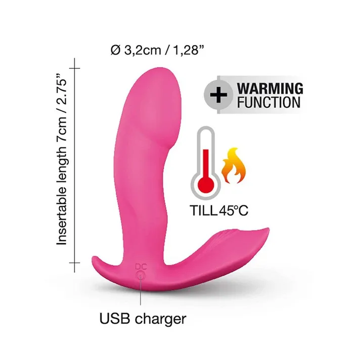 Dorcel Female Sex Toys Dorcel Secret Clit Warming Voice Control Vibrator