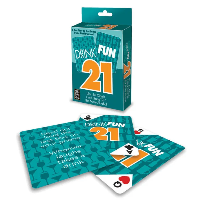 Drink Fun 21 Adult Drinking Party Game Little Genie Games