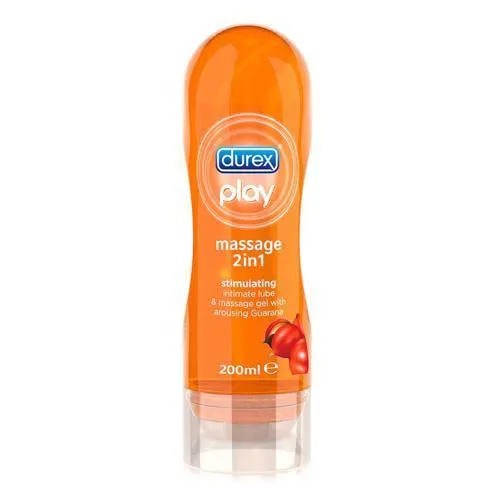 Durex Play Stimulating Massage Gel And Lube 200mls Durex Condoms Couples