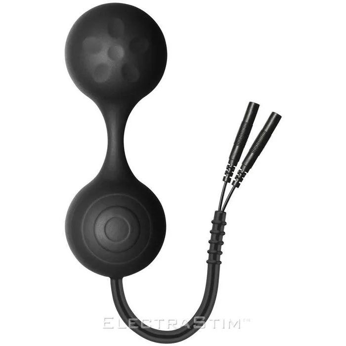 ElectraStim Female Sex Toys ElectraStim Silicone Noir Lula Electro Jiggle Kegel Balls