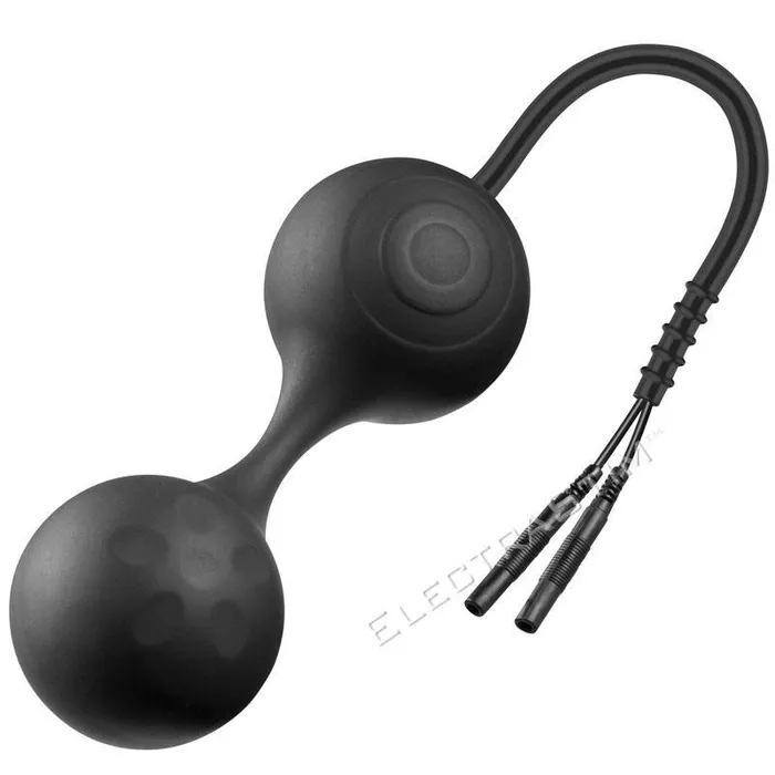 ElectraStim Female Sex Toys ElectraStim Silicone Noir Lula Electro Jiggle Kegel Balls