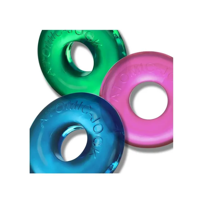 Enhancers OXBALLS Oxballs Ringer Max Cockring 3 Pack Coloured