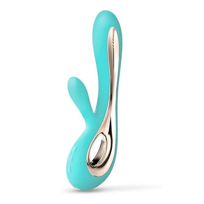 Female Sex Toys Lelo Lelo Soraya 2 Dual Rabbit Vibrator Aqua