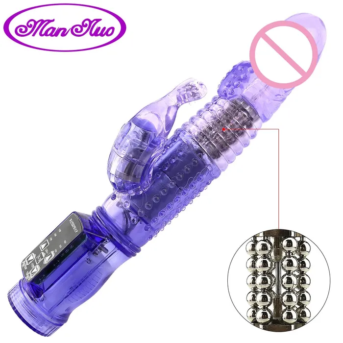 Female Sex Toys My Tiny Hole Dual Motor Rabbit Vibrator