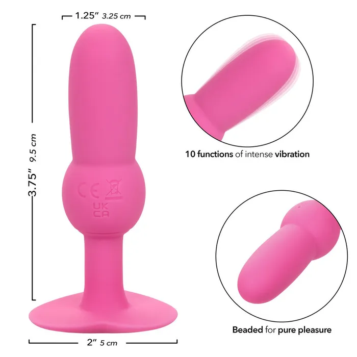 First Time Vibraing Beaded Probe California Exotic Female Sex Toys