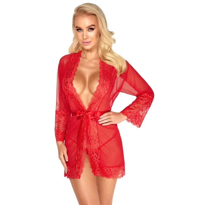 Kissable Male Sex Toys Kissable Kimono Red Size LXL