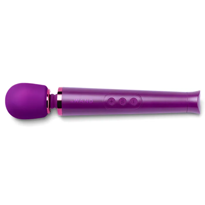 Le Wand Petite Rechargeable Vibrating Massager Dark Cherry Le Wand Female Sex Toys