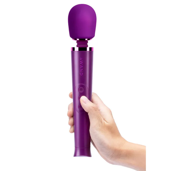 Le Wand Petite Rechargeable Vibrating Massager Dark Cherry Le Wand Female Sex Toys