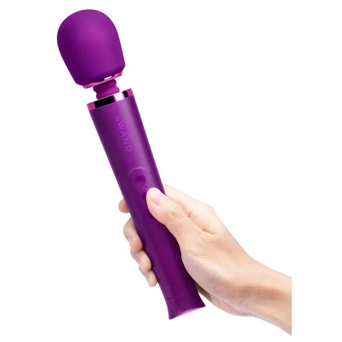 Le Wand Petite Rechargeable Vibrating Massager Dark Cherry Le Wand Female Sex Toys