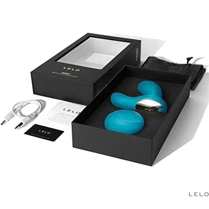 Lelo Anal Lelo Hugo Ocean Blue Prostate Massager