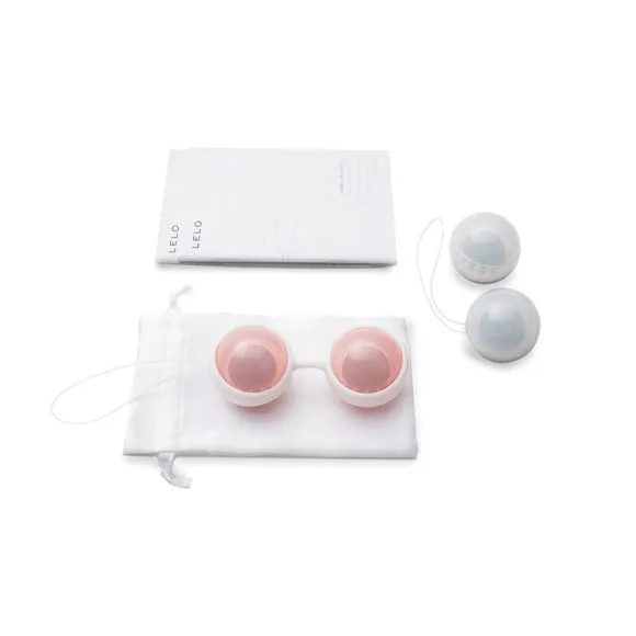 Lelo Luna Beads Pink and Blue Lelo Vibrators