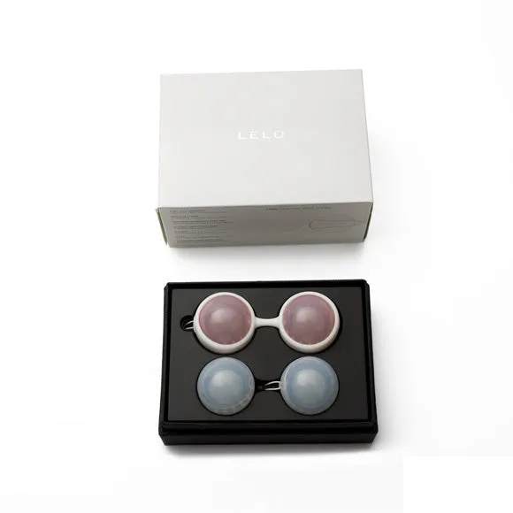 Lelo Luna Beads Pink and Blue Lelo Vibrators