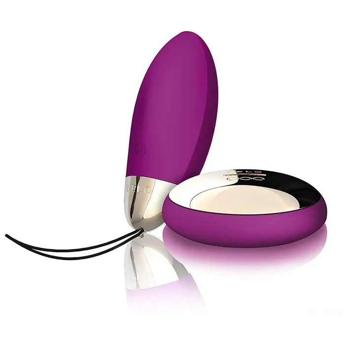 Lelo Lyla 2 Deep Rose Vibrating Bullet Lelo Female Sex Toys