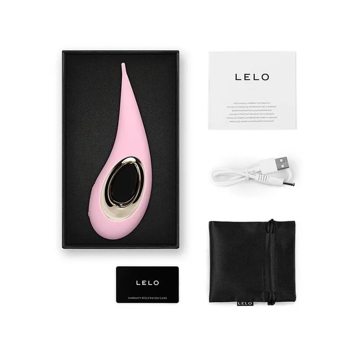 Lelo Vibrators Lelo Dot Elliptical Clitoral Stimulator Pink Lelo Vibrators Lelo Dot Elliptical Clitoral Stimulator Pink