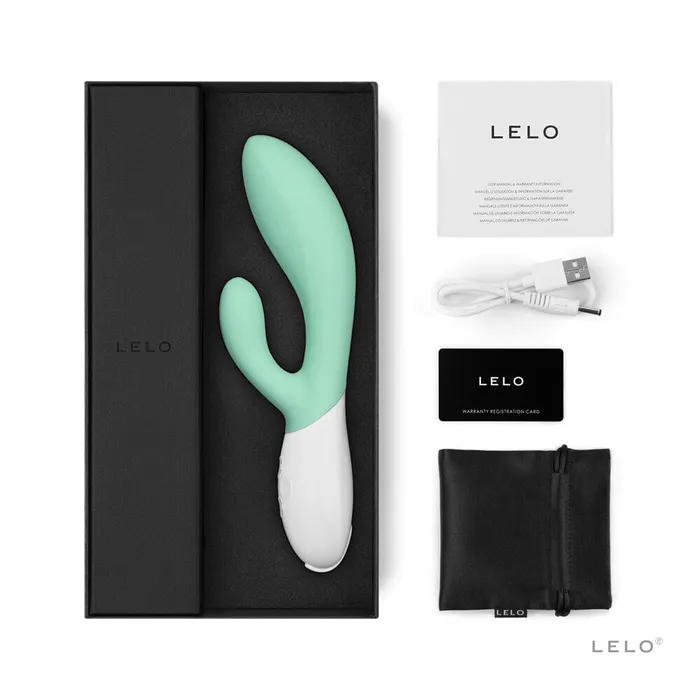 Lelo Vibrators Lelo Ina 3 Dual Action Massager Seaweed Lelo Vibrators Lelo Ina 3 Dual Action Massager Seaweed