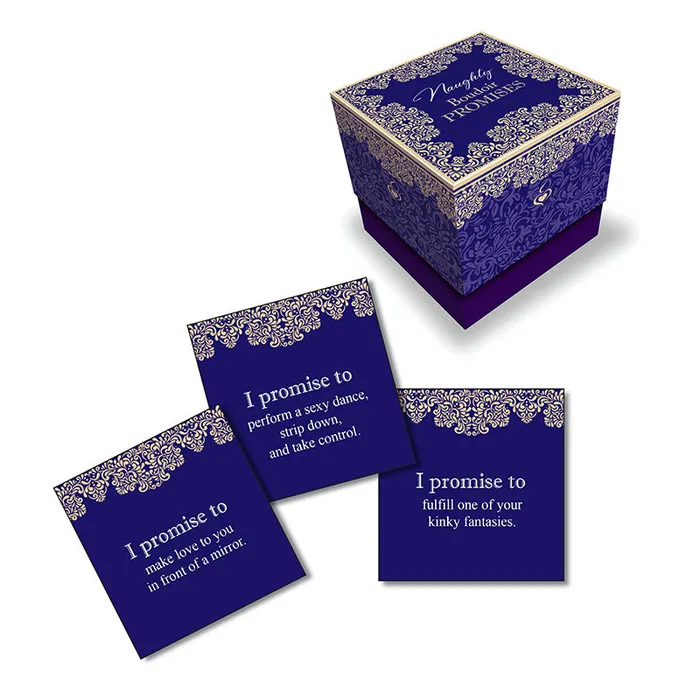 Little Genie Behind Closed Doors Naughty Boudoir Promises Lovers Activity Cards Set of 30 Anal