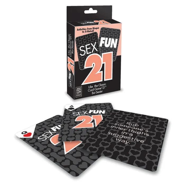 Little Genie Couples Sex Fun 21 Adult Card Game