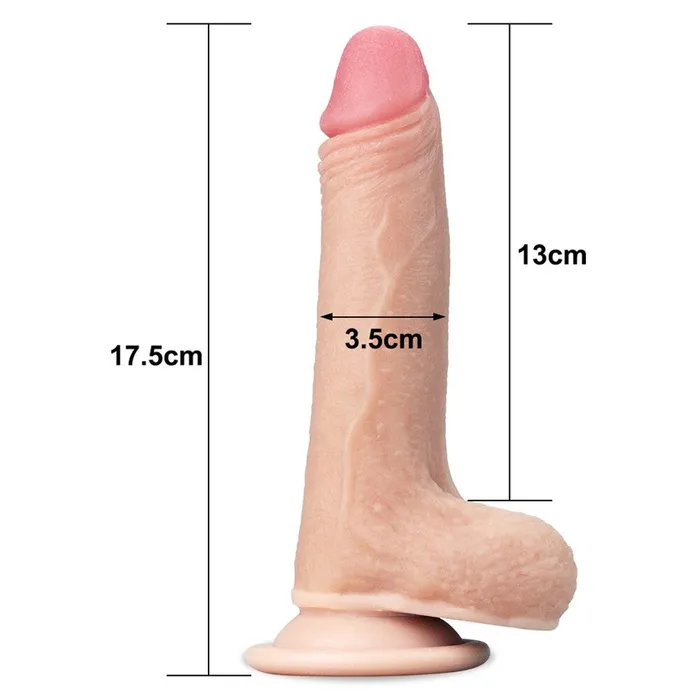 Lovetoy Dildos Lovetoy Sliding Skin Dildo 7 Inch