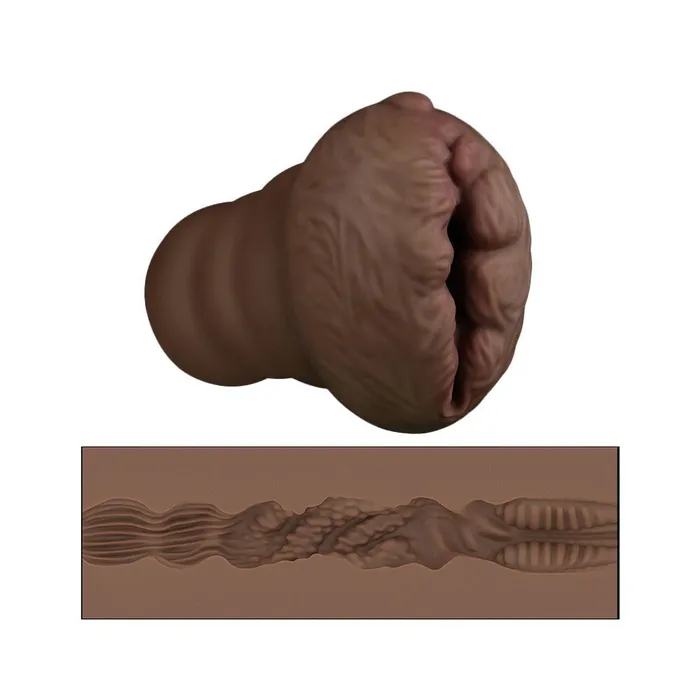 Lovetoy Male Sex Toys Lovetoy Aliens Pie Number 3 Masturbator Flesh Brown