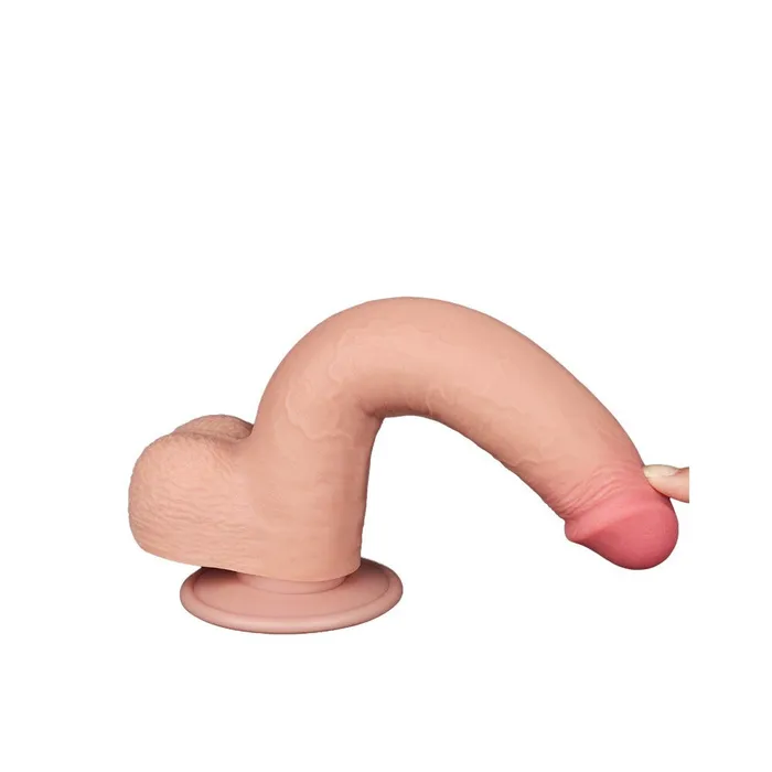 Lovetoy Sliding Easy Bend Skin Dildo 9 Inch Lovetoy Dildos