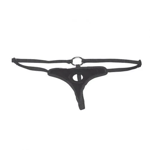 Lux Fetish Velvet Bikini Strap On Harness Lux Fetish Female Sex Toys