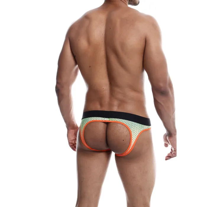 Male Basics Aero Jock Orange Size X Large Male Basics Male Sex Toys