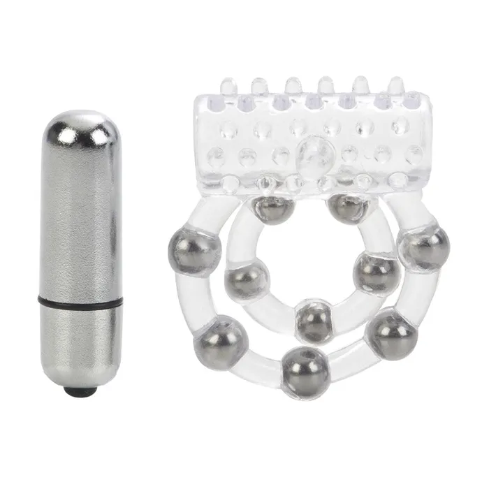 Male Sex Toys California Exotic 10 Bead Maximus Cock Ring